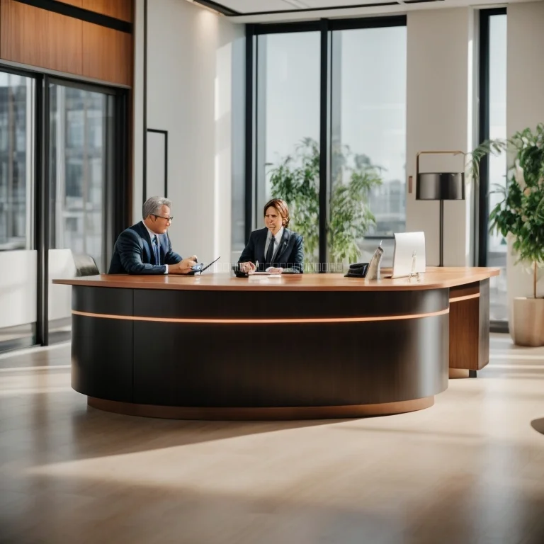 Seniorin erhält rechtliche Beratung